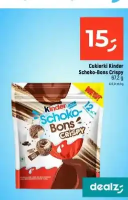 Dealz Cukierki Kinder Schoko-Bons Crispy oferta