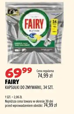 Drogerie Natura Kapsułki do zmywarki Fairy oferta