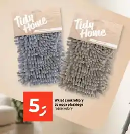 Dealz Wkład z mikrofibry do mopa płaskiego Tidy Home oferta