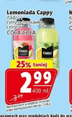 Prim Market Lemoniada Cappy cytryna-truskawka oferta