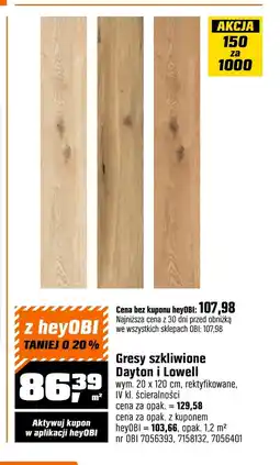 OBI Gres oferta