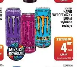 TomiMarkt Napój energetyczny Monster oferta