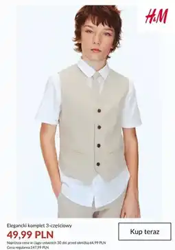 H&M Elegancki komplet 3-częściowy H&M oferta