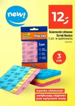 Dealz Ściereczki chłonne Scrub Daddy Scrub Basics Mop Ups oferta