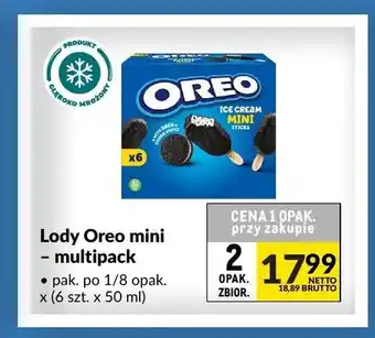 Lody Oreo mini 6-pak