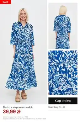Top Secret Bluzka z wiązaniem u dołu oferta