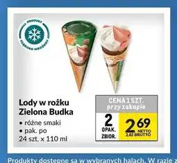 Makro Lody w rożku Zielona Budka oferta