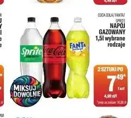 TomiMarkt Napój gazowany Coca-Cola Sprite Fanta oferta