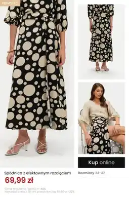 Top Secret Spódnica z efektownym rozcięciem oferta