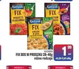 TomiMarkt Fix sos w proszku Kucharek oferta