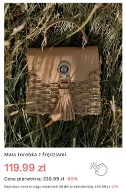 Monnari Mała torebka z frędzlami Monnari oferta