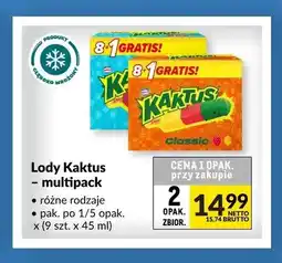 Makro Lody Kaktus multipack oferta