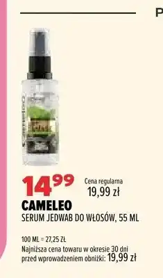 Drogerie Natura Serum jedwab do włosów Cameleo oferta