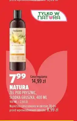 Drogerie Natura Żel pod prysznic słodka gruszka Natura oferta