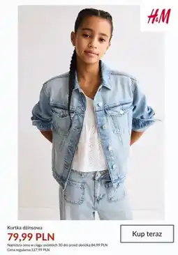 H&M Kurtka dżinsowa H&M oferta