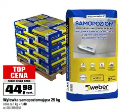 OBI Wylewka samopoziomująca Weber oferta