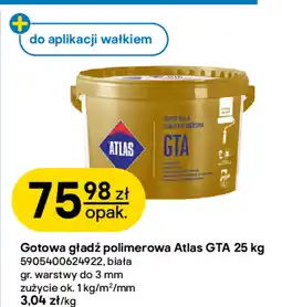 Castorama Gładź polimerowa Atlas oferta