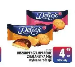 TomiMarkt Biszkopty szampańskie z galaretką Delicje oferta