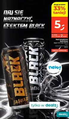 Dealz Napój energetyczny Black Energy Jaguar oferta