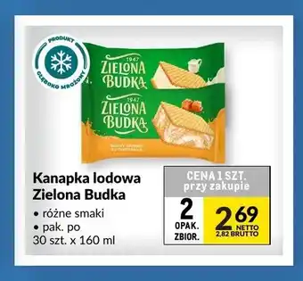 Kanapka lodowa Zielona Budka
