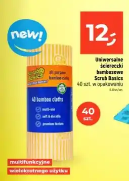 Dealz Uniwersalne ściereczki bambusowe Scrub Daddy Scrub Basics oferta