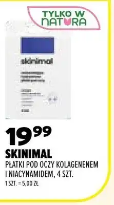 Drogerie Natura Płatki pod oczy kolagenem i niacynamidem Skinimal oferta