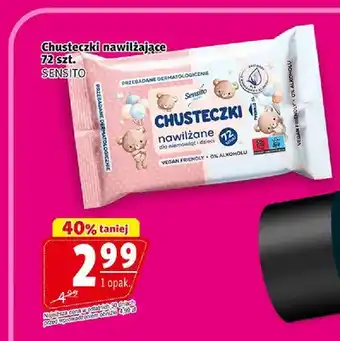 Prim Market Chusteczki nawilżane Sensito oferta