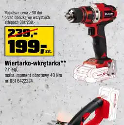 OBI Wiertarko-wkrętarka Einhell oferta