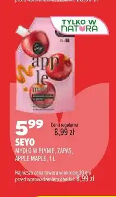 Drogerie Natura Mydło w płynie zapas Seyo Apple Maple oferta
