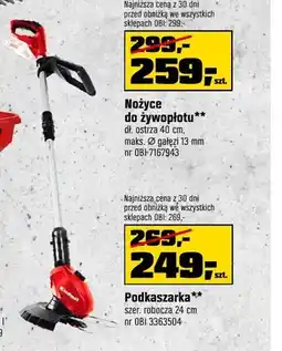 OBI Podkaszarka akumulatorowa Einhell oferta