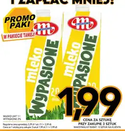 Kupiec Mleko UHT Mlekovita Wypasione 2% oferta