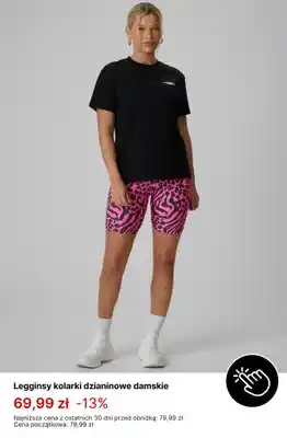 Legginsy kolarki dzianinowe damskie