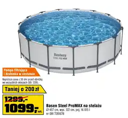 OBI Basen Steel ProMAX na stelażu oferta