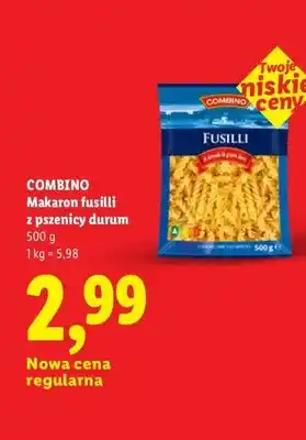 Lidl Makaron fusilli z pszenicy durum Combino oferta