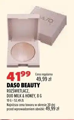 Drogerie Natura Rozświetlacz Daso Beauty Duo Milk & Honey oferta
