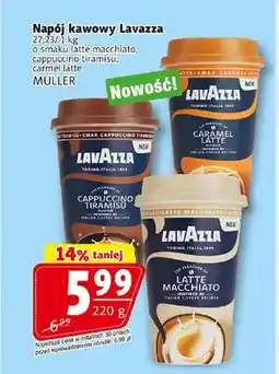Prim Market Napój kawowy Lavazza o smaku latte macchiato oferta
