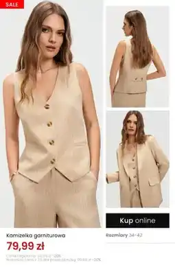 Top Secret Kamizelka garniturowa oferta