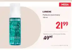 Rossmann Pianka do mycia twarzy Lumene oferta