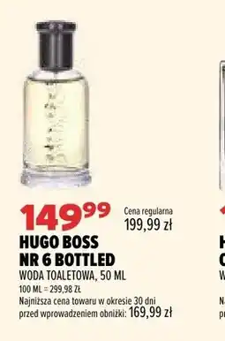 Drogerie Natura Woda toaletowa Hugo Boss Nr 6 Bottled oferta