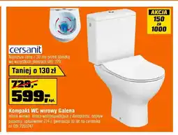 OBI Kompakt WC wirowy Galena Cersanit oferta