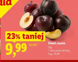 Lidl Śliwki oferta
