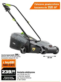 OBI Kosiarka elektryczna NAC oferta