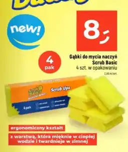 Dealz Gąbki do mycia naczyń Scrub Daddy Scrub Basics Scrub Ups oferta