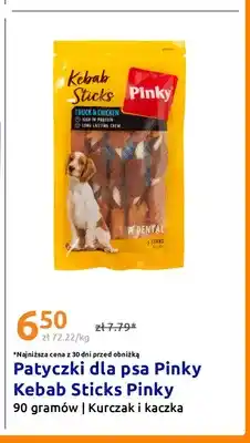 Action Przysmaki dla psa Kebab Sticks Pinky kurczak i kaczka oferta
