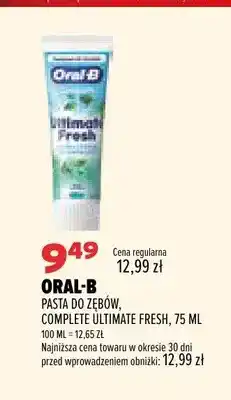 Drogerie Natura Pasta do zębów Oral-B Complete Ultimate Fresh oferta
