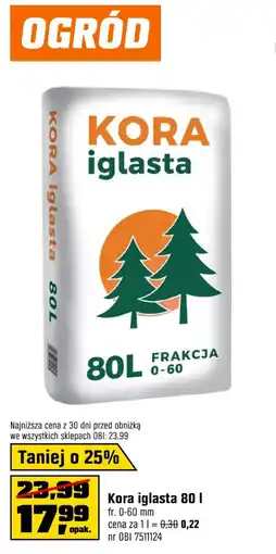 OBI Kora iglasta oferta