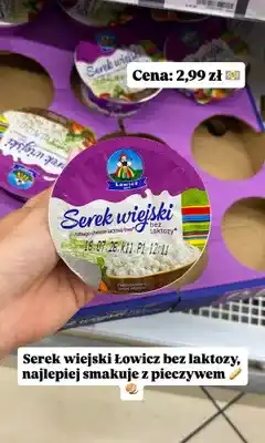 Dino Serek wiejski Łowicz bez laktozy oferta