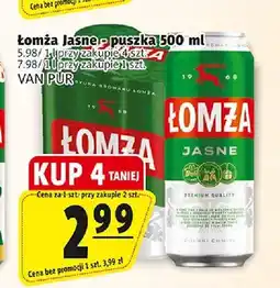Prim Market Piwo Łomża Jasne oferta