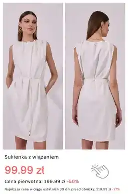 Monnari Sukienka z wiązaniem oferta