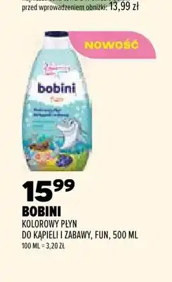 Drogerie Natura Kolorowy płyn do kąpieli i zabawy Bobini Fun oferta